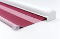 Window roller blind. Royalty Free Stock Photo