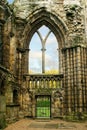 Ruins of the Holyrood Abbey Royalty Free Stock Photo