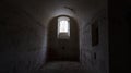 Window in Siedliska fortifications Salis Soglio. Royalty Free Stock Photo