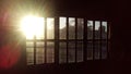 Window Sunset Royalty Free Stock Photo