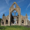 Window at Tintern Abbey Abaty Tyndyrn Royalty Free Stock Photo