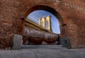 Window to Brooklyn Bridge