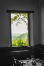 Window to Las terrazas, Cuba