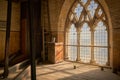 Window in the tower of St George's Church in the town of Ramsgate, Kent