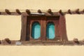 Window of a traditional Ethiopian house, Adwa, Ethiopia Royalty Free Stock Photo