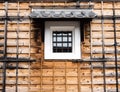 Window of traditional Japanese merchant house Royalty Free Stock Photo