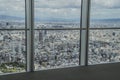 Window View Of The Abeno Harukas Osaka Japan