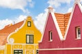 Window view -of old buildings Punda Curacao Views