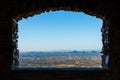 Window View of Phoenix Royalty Free Stock Photo