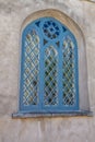 Window in Visby, Gotland, Sweden. Royalty Free Stock Photo