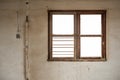 Window of a derelict interior