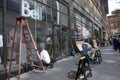 Window was smashed in store during G20 protests