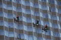 window washers at work