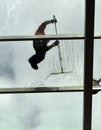 Window washing, extreme jobs