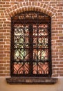 Window with well ornamented grill