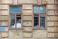 Windows with antique lattice