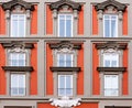 Windows and balconies