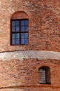 Windows in brick wall Royalty Free Stock Photo