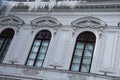 Windows of The Bucharest Municipality Museum Muzeul Municipiului Bucuresti