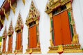 Windows of buddha church