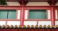 Windows of Buddha Tooth Relic Temple, Singapore