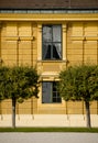 Windows and building facade