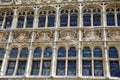 Windows on the cathedral in Gent