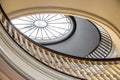 Windows on the ceiling of a museum