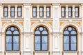 Windows on the facade Royalty Free Stock Photo