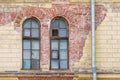 Windows on facade of MISP Royalty Free Stock Photo