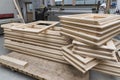 Windows frame production in joinery