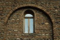 Windows Georgian Orthodox Church in Tbilisi winter, 2019