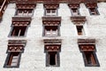 Windows of Hemis monastery, Leh Royalty Free Stock Photo