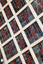 Windows of a high rise building Royalty Free Stock Photo