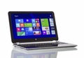Windows 8.1 on HP Pavilion Ultrabook Royalty Free Stock Photo