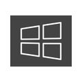 Windows icon vector image.