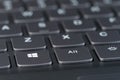 Windows keyboard button Royalty Free Stock Photo