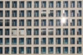 Windows on modern building facade - architecture, real estate background Royalty Free Stock Photo