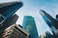 Windows of  modern office buildings, Skyscraper Business Office Royalty Free Stock Photo