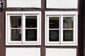 Windows of old house