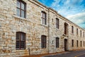 Windows in Old Stone Wall on Bermuda