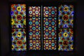 Windows of Palace of Shaki Khans Royalty Free Stock Photo