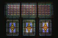 Windows of Palace of Shaki Khans Royalty Free Stock Photo