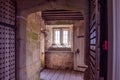 Windows in Pendennis castle fortification, Falmouth