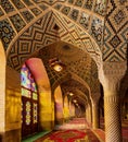 Nasirolmolk Mosque in Shiraz, Iran Royalty Free Stock Photo