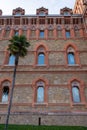 Windows of the Pontifical University, Comillas, Spain, Europe, August 29, 2023
