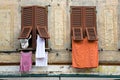 Windows, Shutters and Laundry in Italy