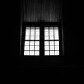 Windows in Silhouette Royalty Free Stock Photo