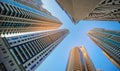 Windows of Skyscraper Business Office, Corporate building Royalty Free Stock Photo