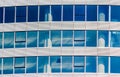 Windows of Skyscraper Business Office, Corporate building in Istanbul Royalty Free Stock Photo